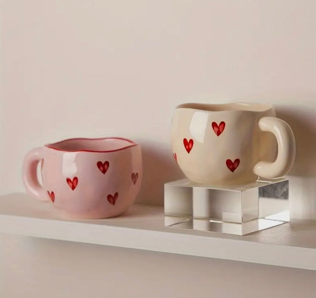 Romantic Ceramic Coffee Mug