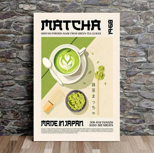 Zen Matcha Wall Art Poster
