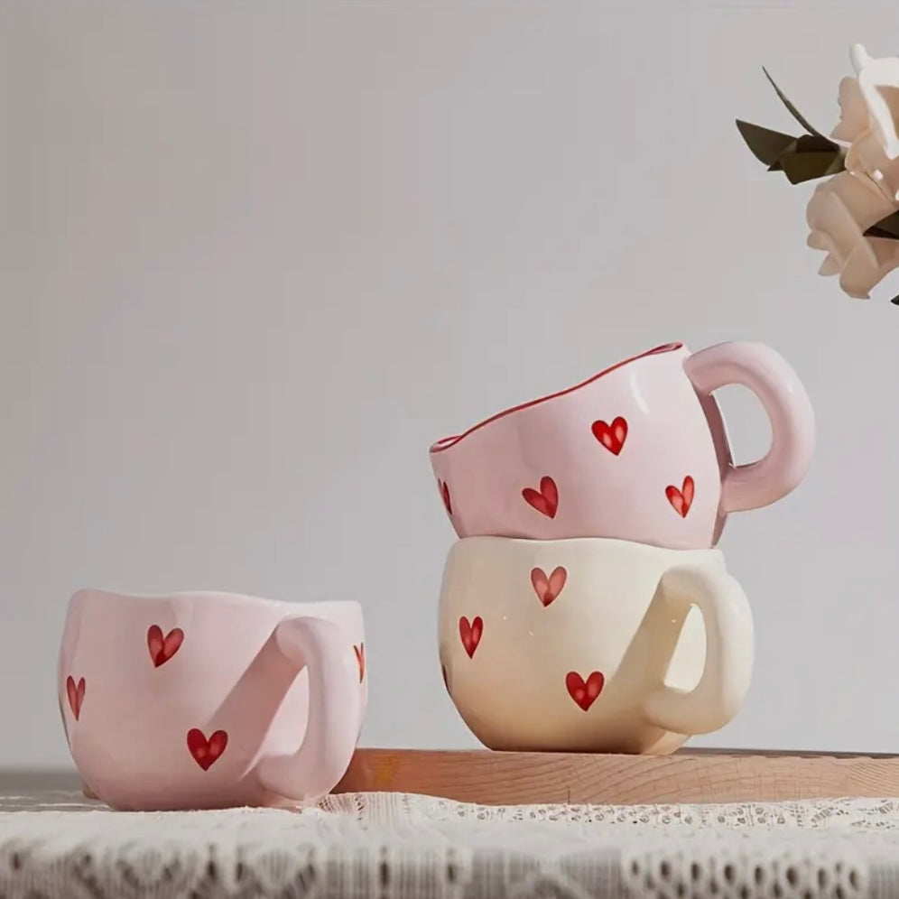 Romantic Ceramic Coffee Mug