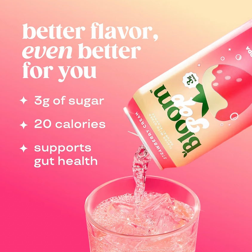 Prebiotic soda - Strawberry cream