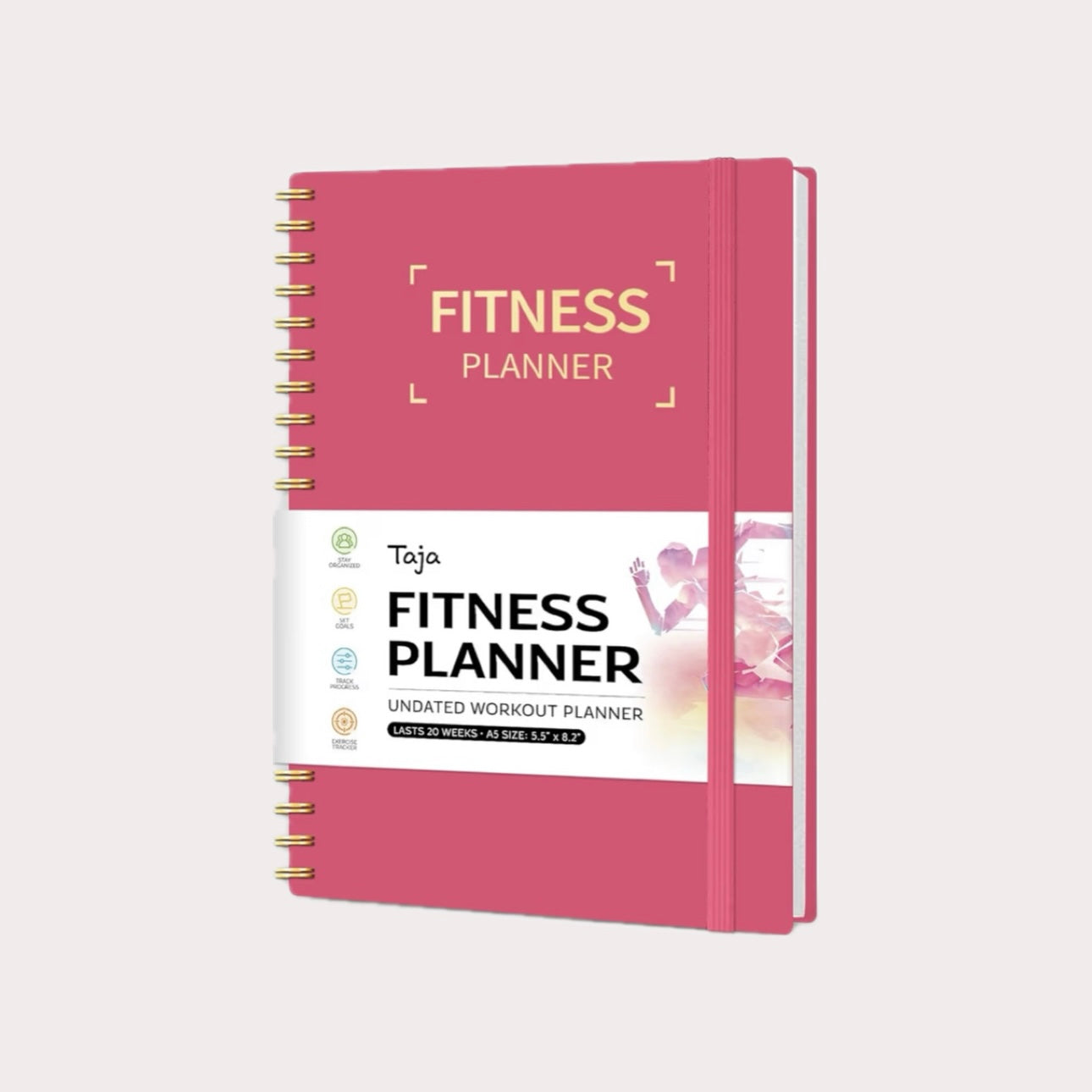 Workout journal - many colors available