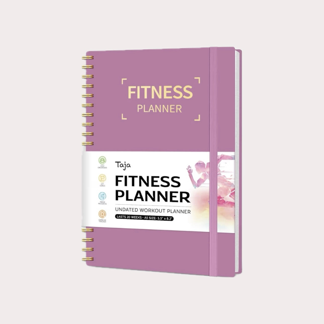 Workout journal - many colors available