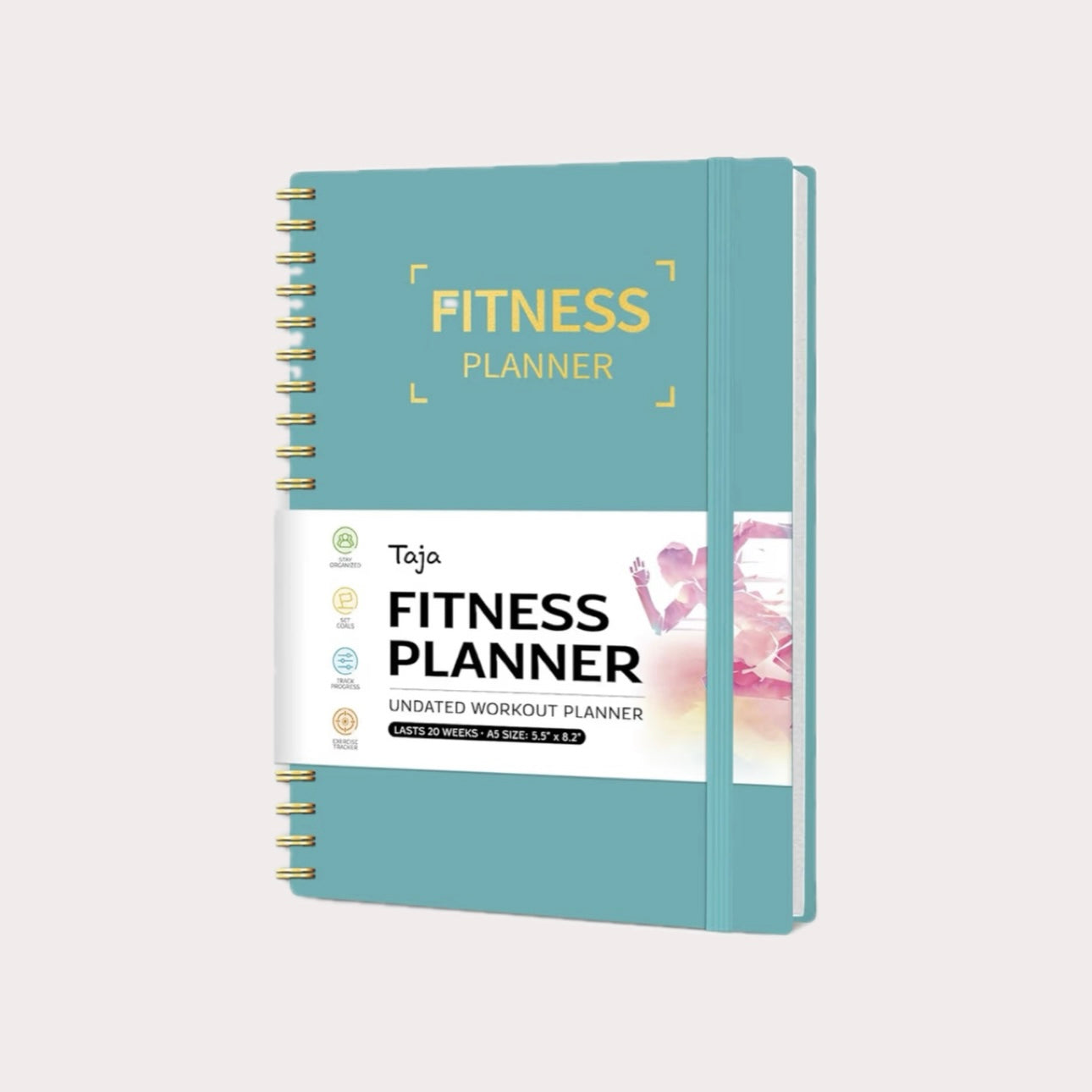 Workout journal - many colors available