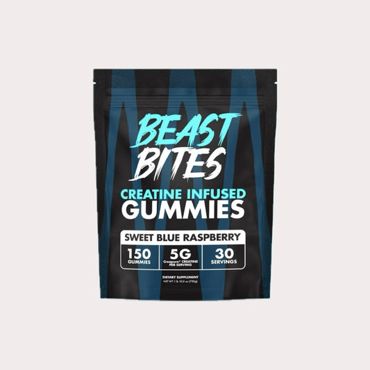 Beast creatine gummies - Blue raspberry