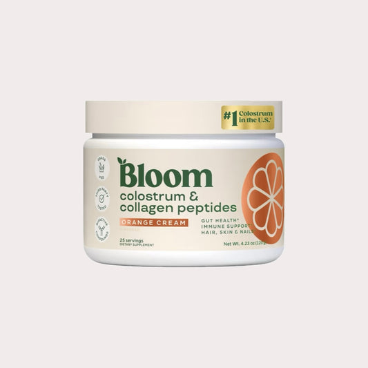 Nutrition colostrum powder - orange cream