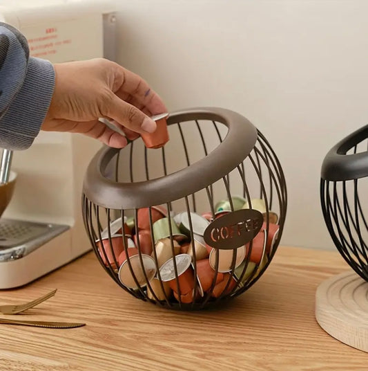 Coffee Capsule Storage Basket
