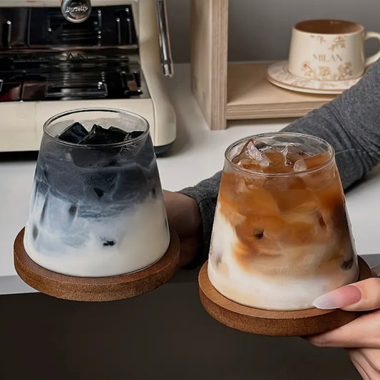 Large Coffee Glass - Set of 4