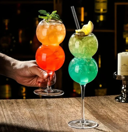 Bubbles Glass Duo