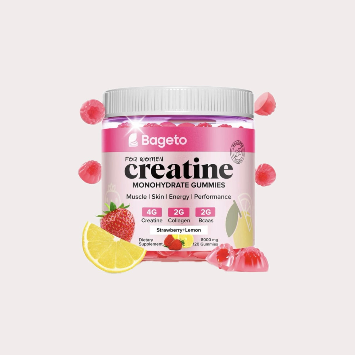 Creatine gummies - Strawberry lemon