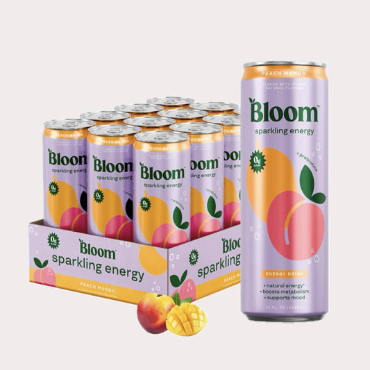 Nutrition sparkling energy drink - Peach mango