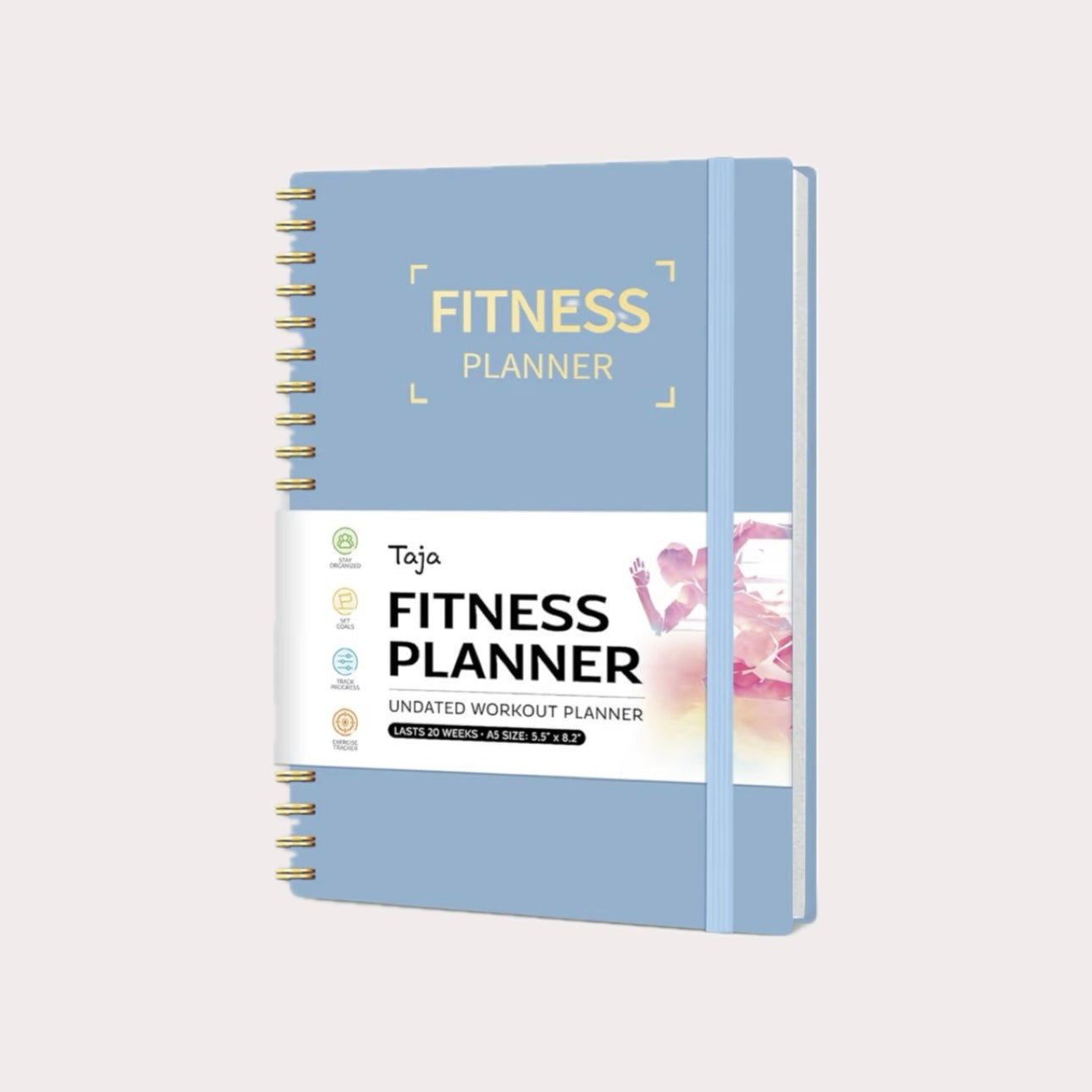 Workout journal - many colors available