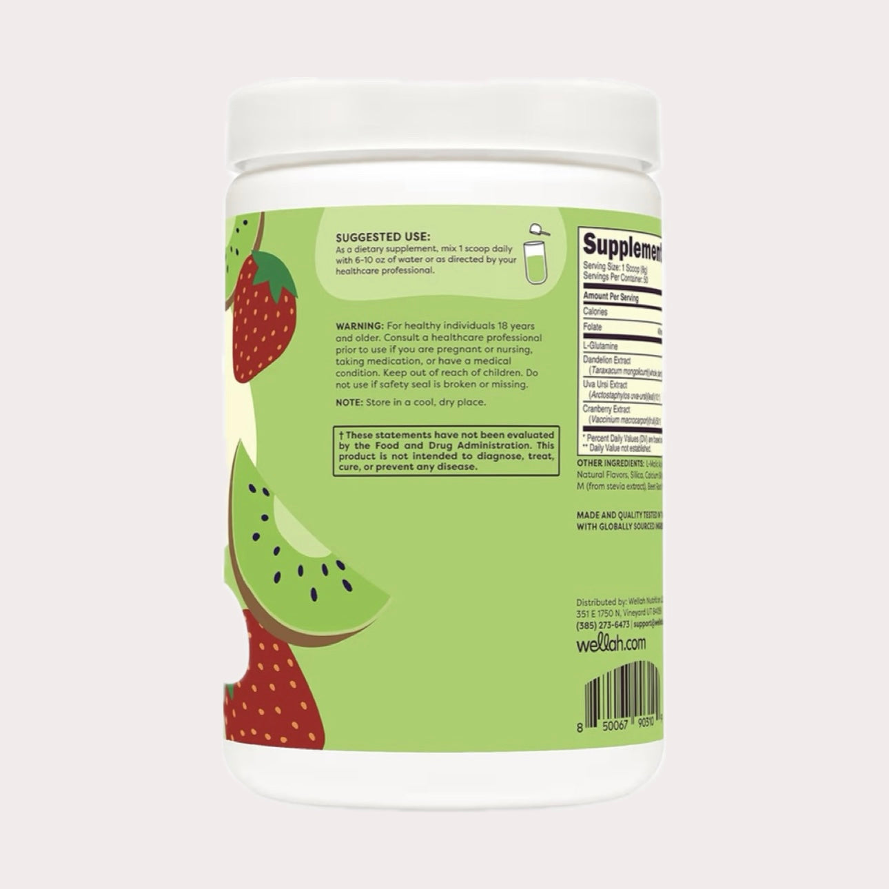 L-glutamine - Strawberry kiwi