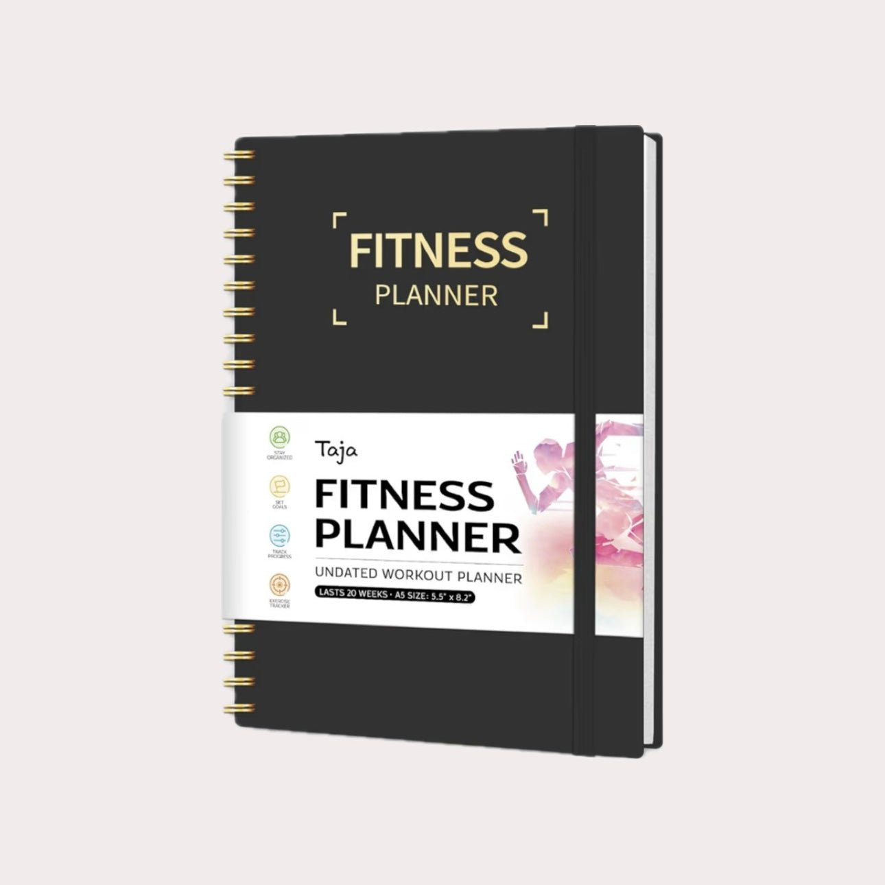 Workout journal - many colors available