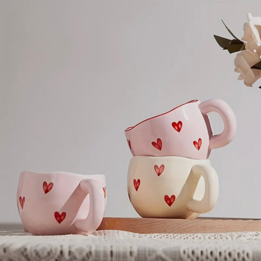 Romantic Ceramic Coffee Mug