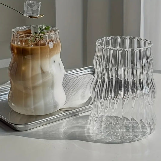 Ribbed High Glass Duo
