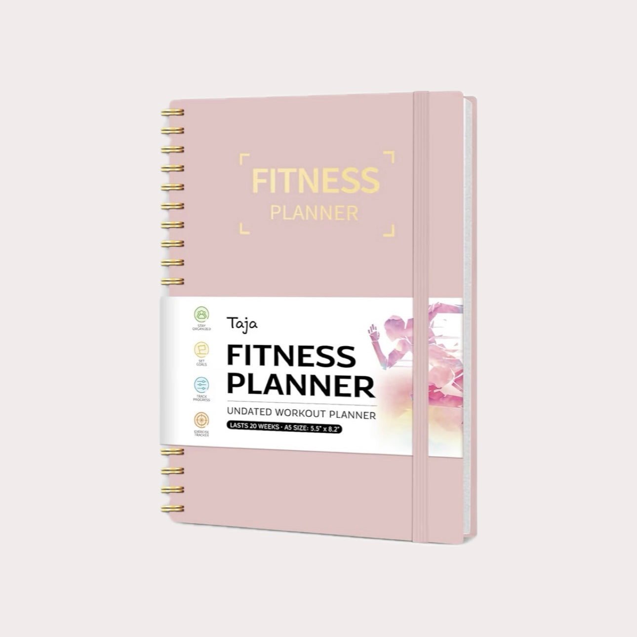 Workout journal - many colors available