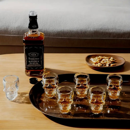 Skull Shot Glasses - Set of 6