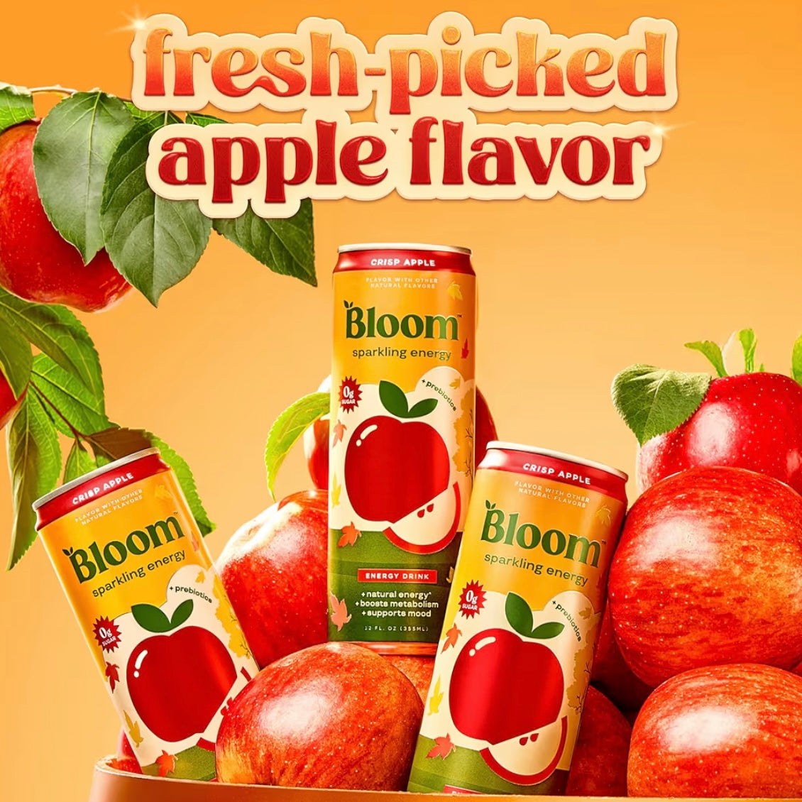 Nutrition sparkling energy drink - Crisp apple