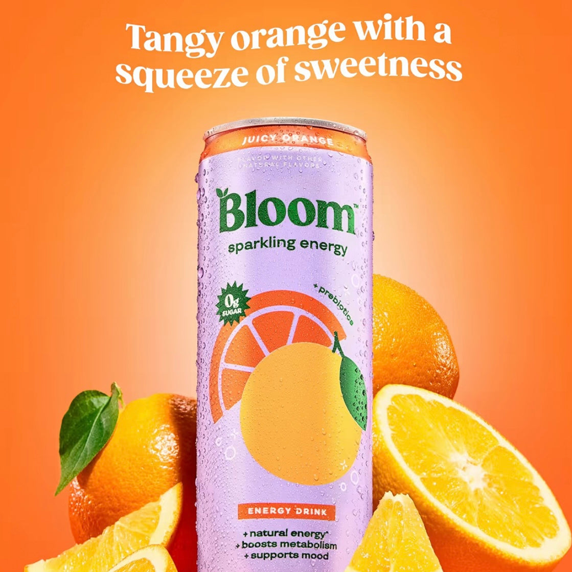 Nutrition sparkling energy drink - Juicy orange