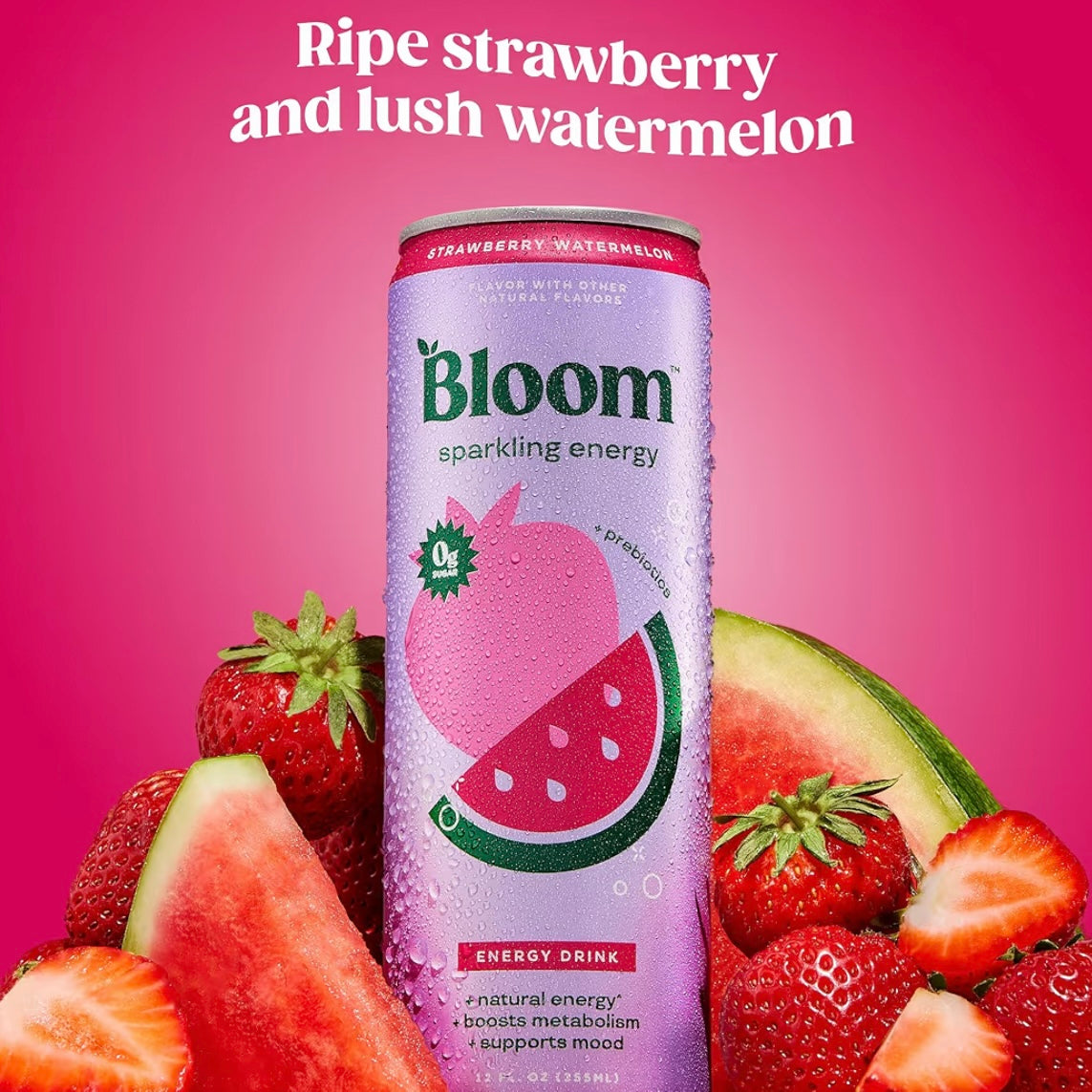 Nutrition sparkling energy drink - Strawberry watermelon