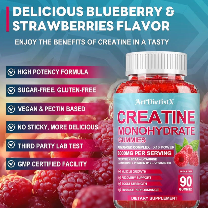 Creatine gummies - Mixed berry