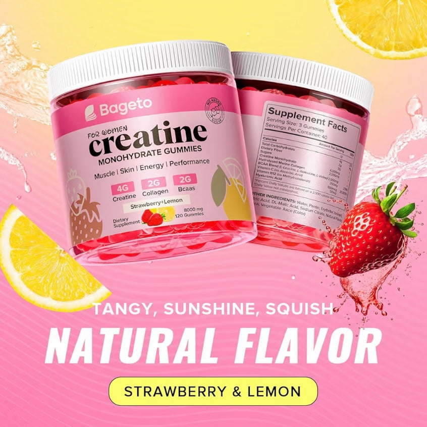 Creatine gummies - Strawberry lemon
