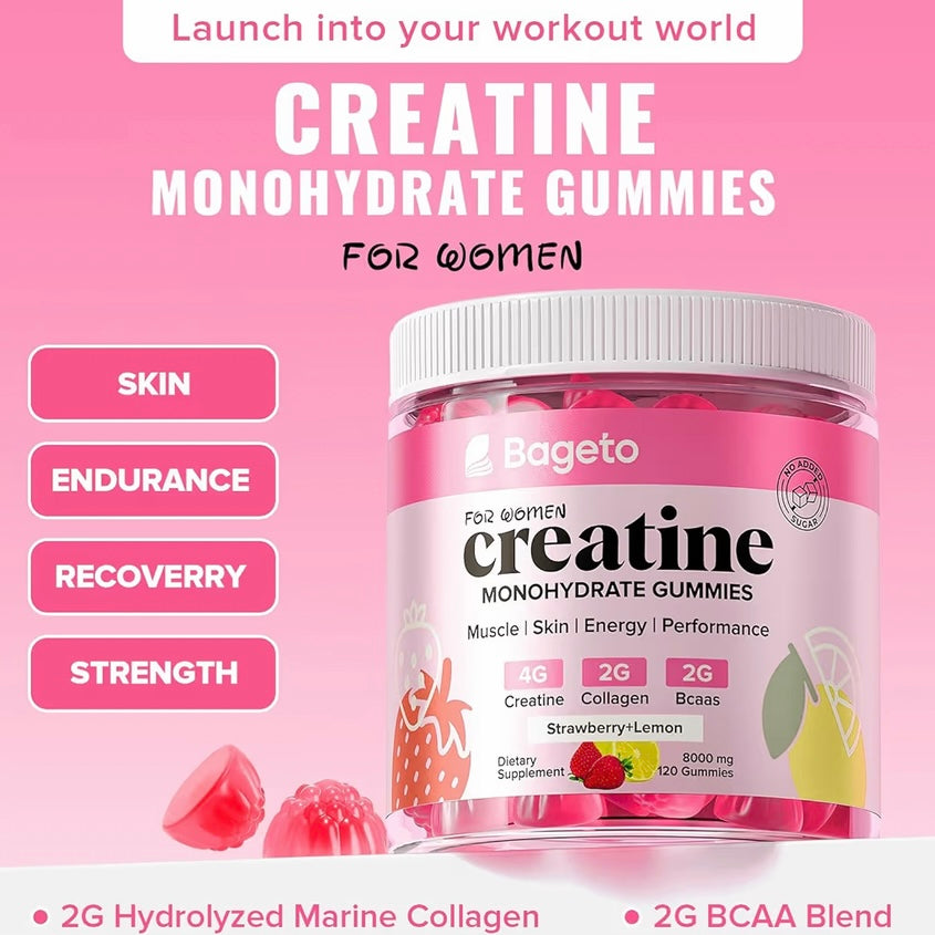 Creatine gummies - Strawberry lemon