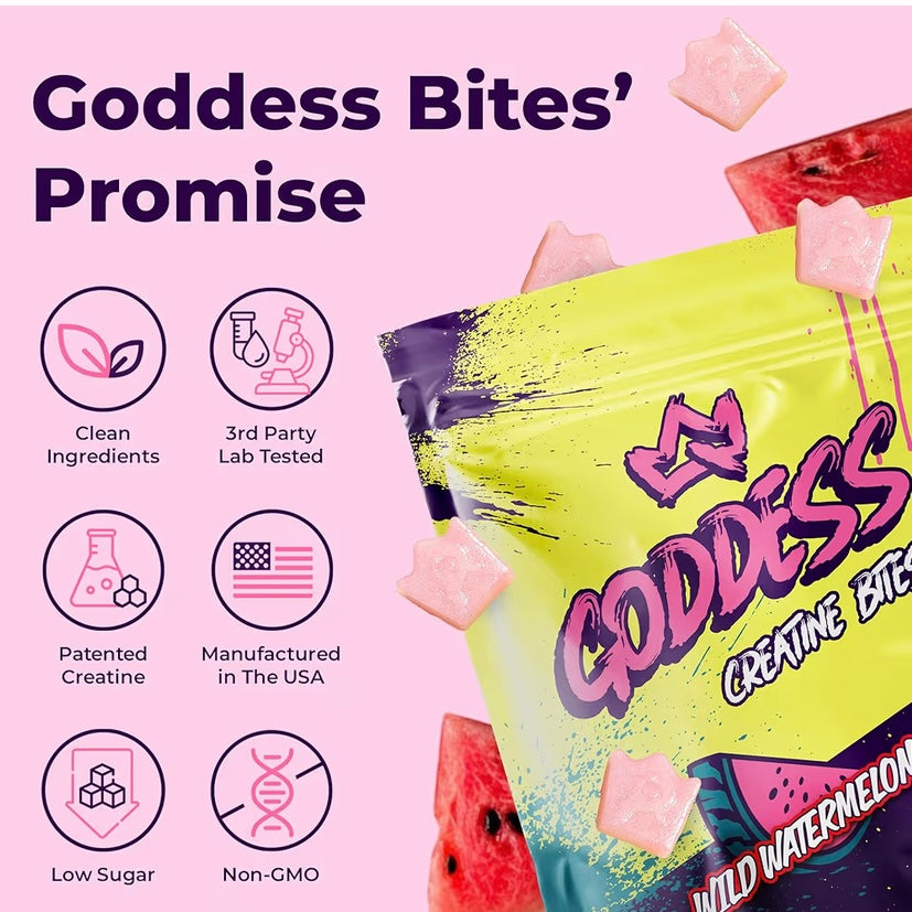 Goddess creatine gummies - Wild watermelon