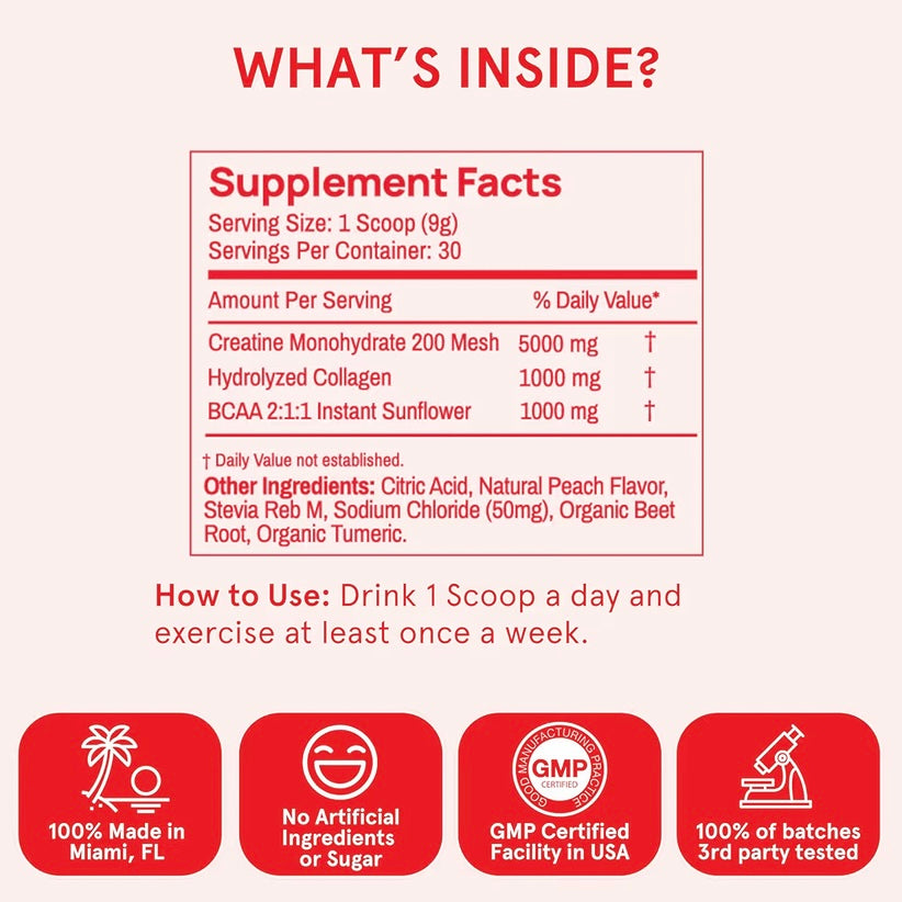 Peach Perfect Creatine