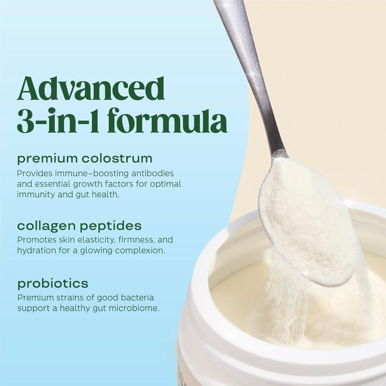 Nutrition colostrum powder - Unflavored