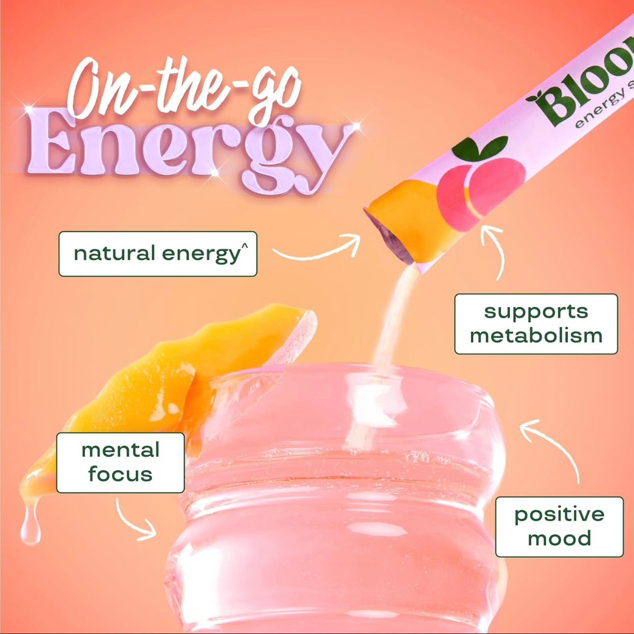 Energy stick - Peach mango