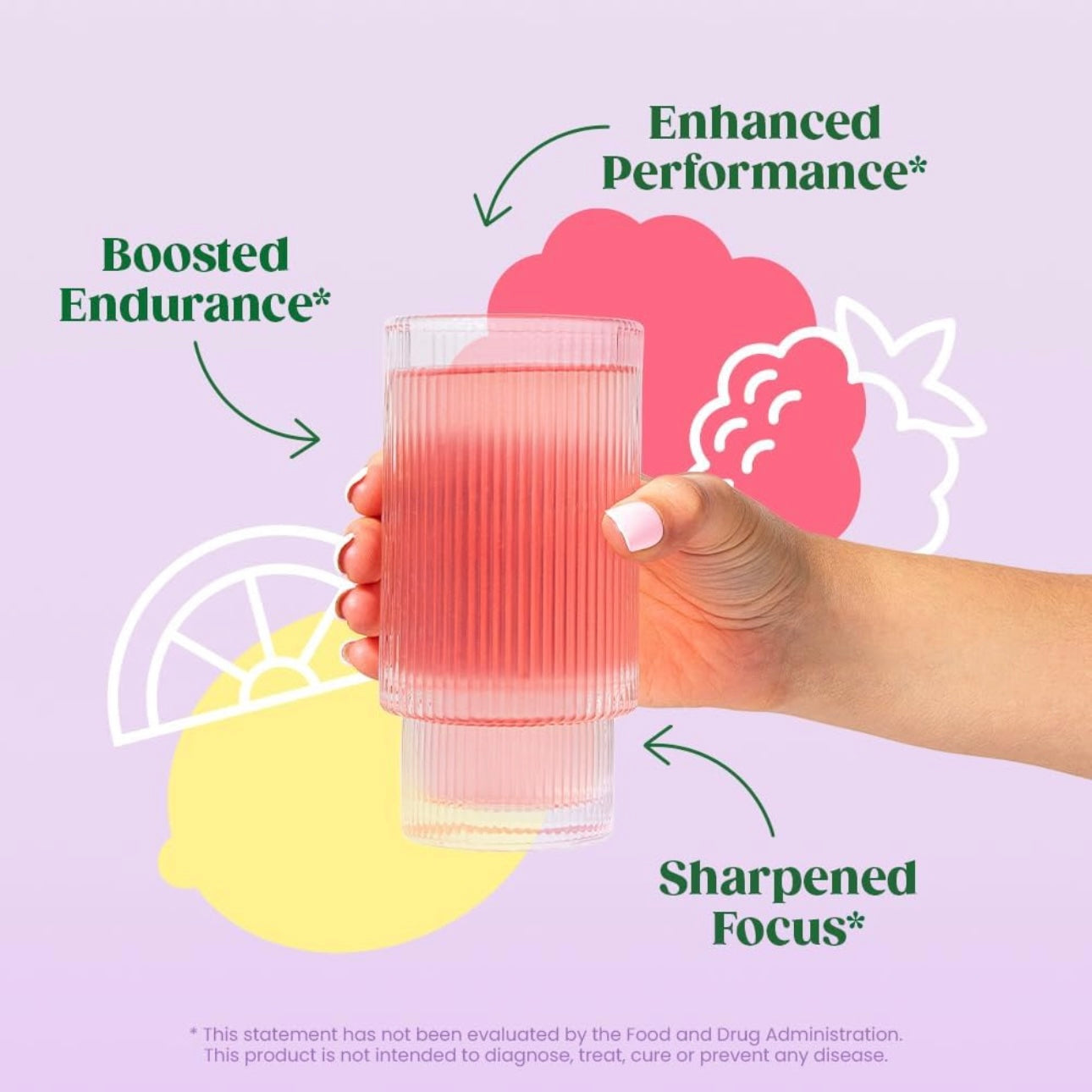 High energy pre-workout - Raspberry lemonade