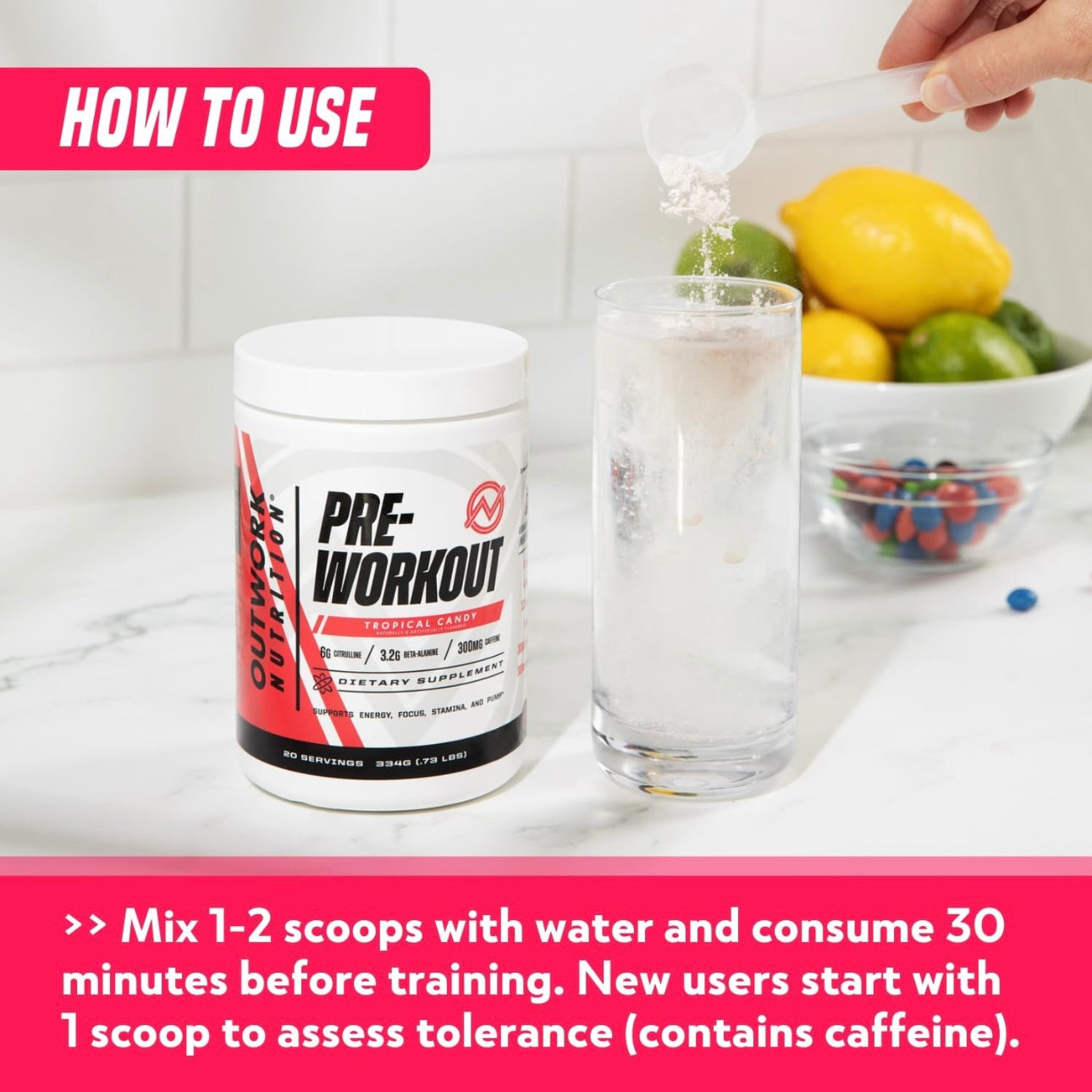 Pre-Workout  - Tropical Candy